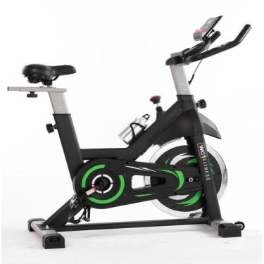 Imagem de Bicicleta ergométrica Spinning 20kg de roda de inercia WCT Fitness, Pr