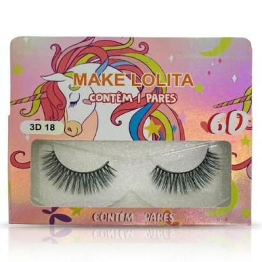 Imagem de Cílios Postiços 6D Volume e Definição Efeito Volumoso Natural Reutiliz