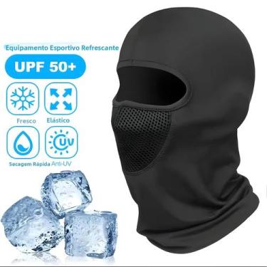 Imagem de Máscara De Ciclismo De Verão Em Seda Gelada Com Absorção De Suor, Anti