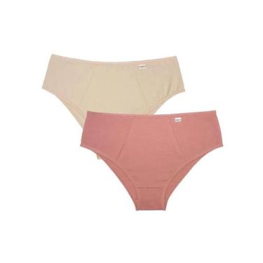Imagem de Kit Delrio 2 Calcinhas Dr50205 Del.098 Romance/Areia, P, Romance, Arei