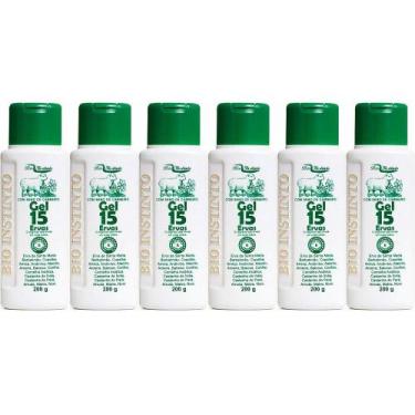Imagem de Atacado 6 Gel Massageador 15 Ervas Com Sebo de Carneiro 200g - Bio Ins