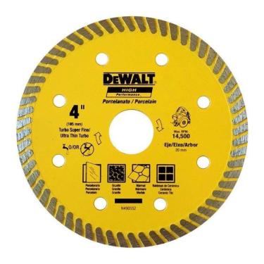 Imagem de Disco Diamantado Turbo Porcelanato 4 Pol. Dw57400Bhp