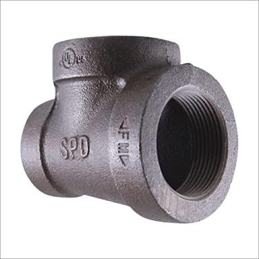 Imagem de Supply Giant CU372H – 3,8 cm x 2,5 cm x 3,1 cm – 1/4 pol. – Rosca de ferro fundido para tubulações industriais ou projetos "faça você mesmo"