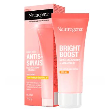 Imagem de Gel Creme Facial Antissinais Neutrogena Bright Boost FPS30 40g