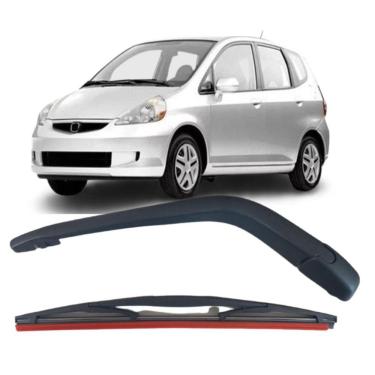 Imagem de Palheta Traseira Com Braço Honda Fit 2003 Até 2008 Cinoy