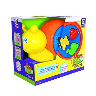 Imagem de Play Time Caracol Cotiplás Rosa/Amarelo