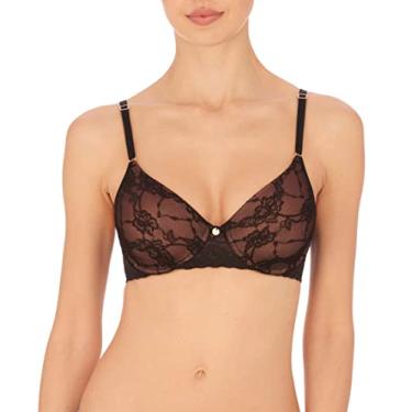 Imagem de Natori Allure feminino Bliss: Sem forro Uw, Preto/Brilhante, 30DD