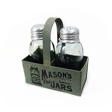 Imagem de Mason's Jars Caixa de saleiro e pimenteiro