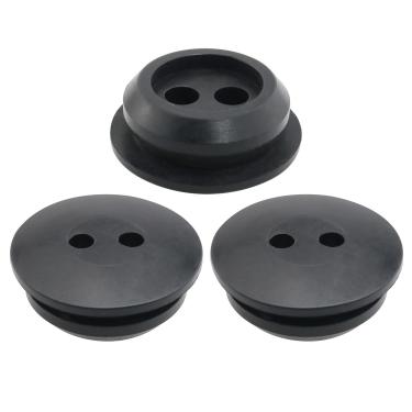 Imagem de ITROLLE 3 peças 7/8 polegadas (23 mm) de borracha com furos duplos para HHomelite 560878002 Toro 51944 51945 51954 51955 51974 51975 Shindaiwa Kawasaki MTD Ryobi aparador de ervas daninhas