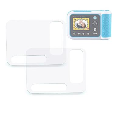 Imagem de Xcivi Películas protetoras de tela para VTech KidiZoom PrintCam, película transparente ultra HD - proteção contra arranhões compatível com câmera instantânea Kidizoom para crianças (pacote com 2)