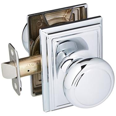 Imagem de Schlage Bot o de passagem cromado polido s rie F F10AND625ADD