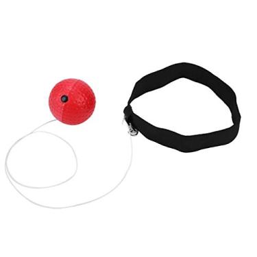 Imagem de Conjunto de bolas de reflexo, bola de luta, bola de poliuretano, com faixa de cabeça, treinamento de reação, corda elástica, bola de boxe para alívio de estresse de boxe