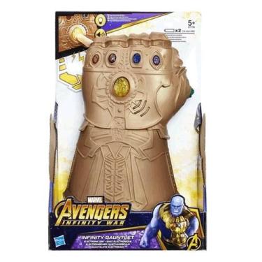 Imagem de Manopla Do Infinito Eletrônica Thanos Marvel Hasbro E1799