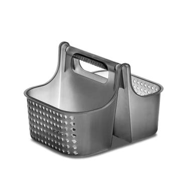 Imagem de madesmart Armazenamento de banheiro pequeno e macio sob a pia, organização doméstica multiuso, certificação EPA, carbono antimicrobiano premium