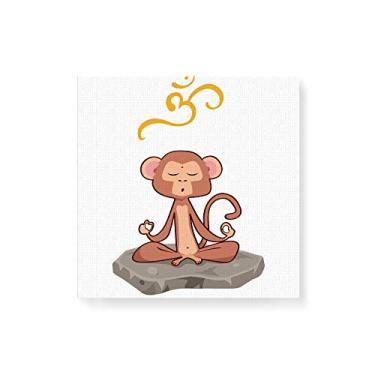Imagem de Arte Maníacos Quadro Decorativo em Tela Canvas Meditacaco - 50x50cm