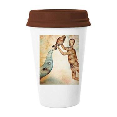 Imagem de Janeiro, fevereiro, aquário, constelação, zodíaco, caneca de café, vidro, cerâmica, copo