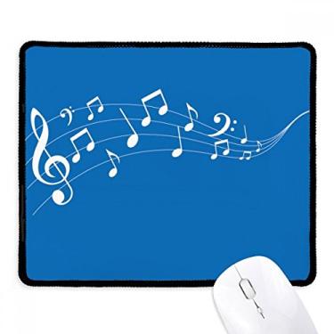 Imagem de Mousepad Flappg 5-le Staff azul preto borda costurada antiderrapante jogo