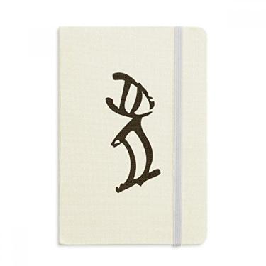 Imagem de Bones Inscriptions Caderno de coelhos do zodíaco chinês, capa dura oficial, diário clássico