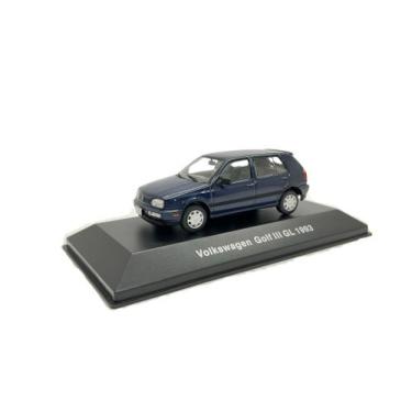 Imagem de Miniatura Coleção Volkswagen Nº 38 Golf 1993 Gl Azul 1:43 - Ixo