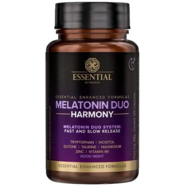 Imagem de Melatonina Essential Nutrition - Duo System Harmony - 120 Capsulas 