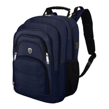 Imagem de Mochila Masculina Feminina Executiva Reforçada Trabalho Faculdade Viagem Passeio Resistente Linda-Unissex