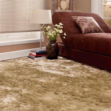 Imagem de Tapete Retangular Felpudo Charme Casa Dona 140x200cm