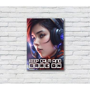 Imagem de 10 Placas Decorativas Gamer MDF 20x28 Atacado Revenda