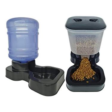 Imagem de Bebedouro 10lts + Comedouro 8lts Cães e Gatos Pet