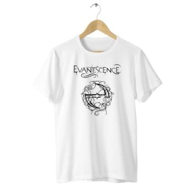 Imagem de Camiseta Básica Evanescence Fallen Rock Banda Amy Lee Tour - Asulb