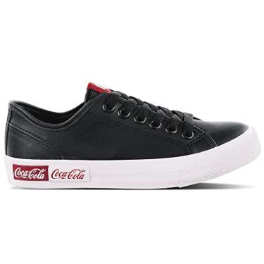 Imagem de Tênis Coca-Cola Shoes, Blend Basic Town, Unisex, Preto, 37