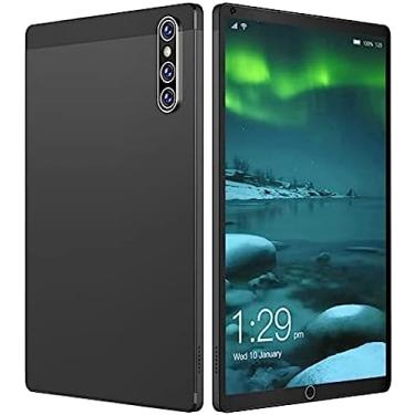 Imagem de Tablet Android 10.0 De 8 Polegadas, 12 GB De RAM + 512 GB De Armazenamento, Laptop De Quatro Núcleos Com Câmera Dupla, Tela HD De 1280 X 200, Wi-Fi Bluetooth, Bateria Grande De 4000 MAh,Preto,Hila