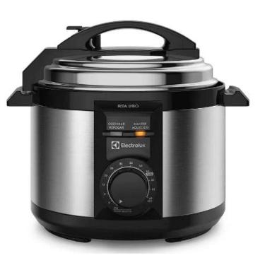 Imagem de Panela de Pressão Elétrica Electrolux 3L Cor Inox Efficient com Timer - 220v