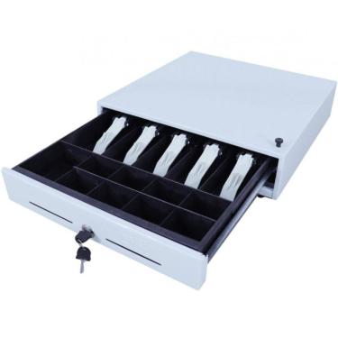 Imagem de Gaveta Caixa para Dinheiro Registradora Manual Chave Aço Supermercado Loja Comercio - Innal