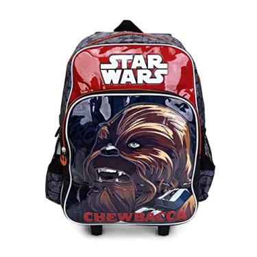 Imagem de Luxcel Mochila Infantil Com Rodas Star Wars Chewbacca - IC34102ST-LR