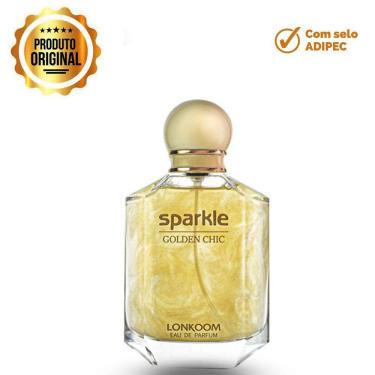 Imagem de Perfume Sparkle Golden Chic Lonkoom EDP Feminino 100ml