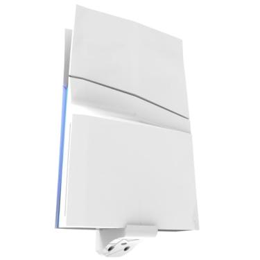 Imagem de Suporte Organizador de Parede Compatível com Console Playstation 5 Slim para Mídia Física ou Digital - ARTBOX3D (Branco)