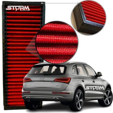 Imagem de Filtro de De Ar Esportivo Inbox Compatível com Audi Q5 2.0 Tfsi motor Turbo Lavável ano 2008 a 2012 SUV Ambiente - Attraction Quattro