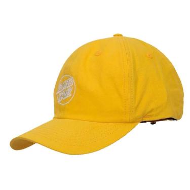 Imagem de Boné Santa Cruz Dad Hat Opus Dot Amarelo-Masculino