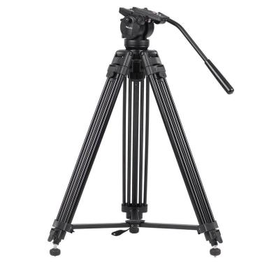 Imagem de Tripé Profissional Kingjoy Vt-2500 Cabeça Hidráulica Fluida
