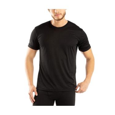 Imagem de Camiseta Fitness DelRio Masculina Manga Curta T-Shirt com Crepe-Masculino