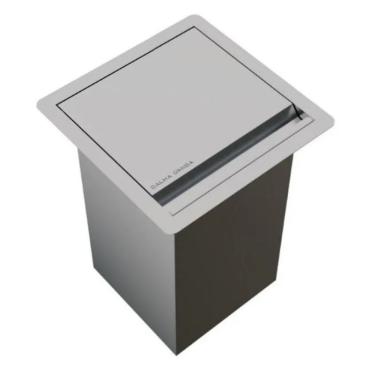 Imagem de Lixeira Embutir Quadratta Kitchen At 2020 5L Calha Umida