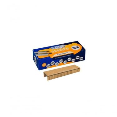 Imagem de Grampo Cobreado Caixa Com 5000 Unidades 26/6