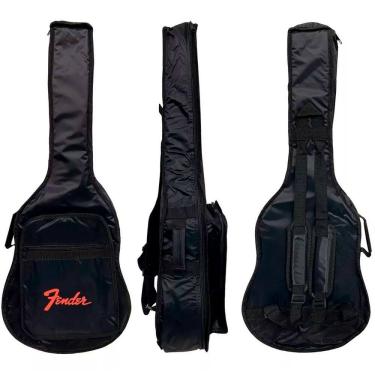 Imagem de Capa Bag Almofadada Para Violão Fender Cargo Impermeável