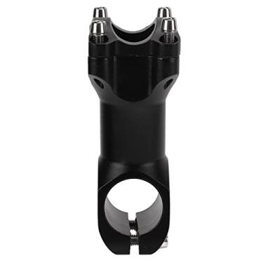 Imagem de Handlebar Stem, Mountain Road Bike Aluminum Alloy Short Handlebar Stem Fixed Gear Bar Stem(25.4 * 80mm)
