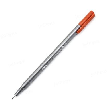 Imagem de STAEDTLER Caneta Ponta Fina Triplus Fineliner 0.3mm 1 Unidade Laranja Kalahari - 334-48 - Corpo Ergonômico Triangular – Ideal para Escrita e Bullet Journal