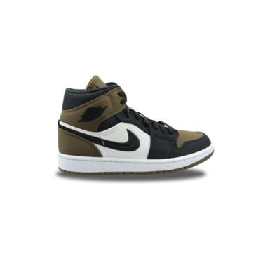 Imagem de Jordan 1 Mid Women Light Olive/Black-Sail-White DV0427-301 7