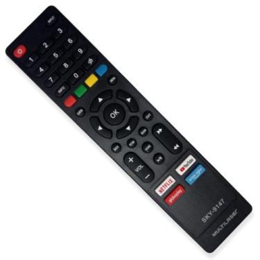 Imagem de Controle Tv Multilaser, Netflix,Youtub,Globoplay,Primevideo - Linksky