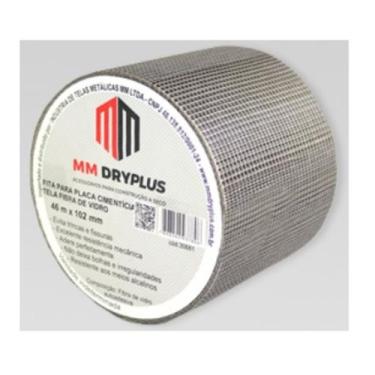 Imagem de Fita Telada Cimenticia 46m x 102mm Fibra Vidro MM Dryplus