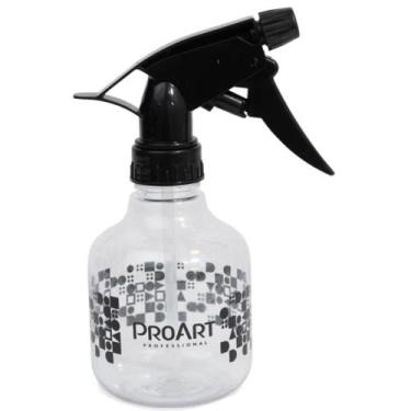 Imagem de Pulverizador Plástico Transparente/Preto 250ml Proart