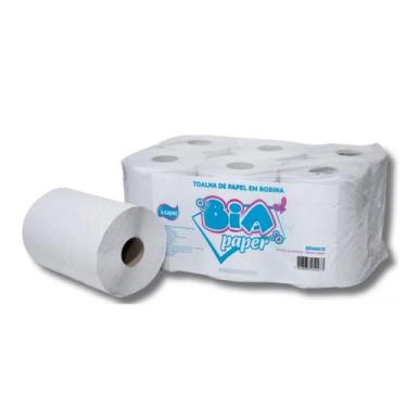 Imagem de Bobina de Papel Toalha Luxo com 6 Rolos Isapel